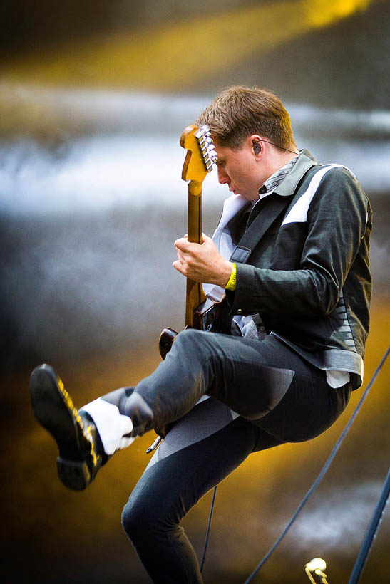 Franz Ferdinand live op Rock Werchter Festival in België op 6 juli 2014