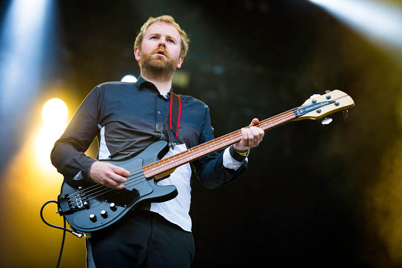 Franz Ferdinand live op Rock Werchter Festival in België op 6 juli 2014