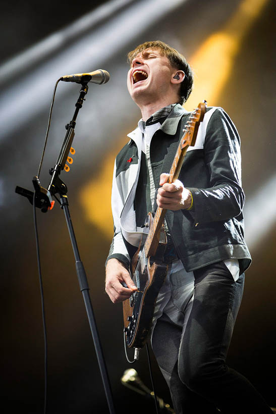 Franz Ferdinand live at Rock Werchter Festival in Belgium on 6 July 2014
