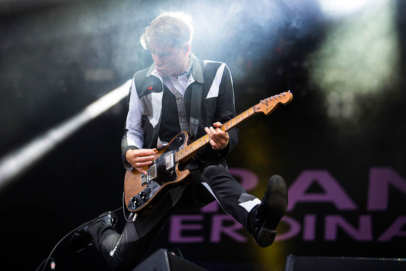 Franz Ferdinand live op Rock Werchter Festival in België op 6 juli 2014