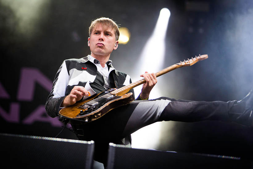 Franz Ferdinand live op Rock Werchter Festival in België op 6 juli 2014