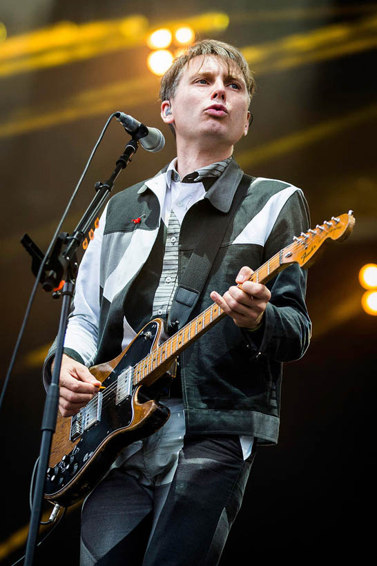 Franz Ferdinand live op Rock Werchter Festival in België op 6 juli 2014