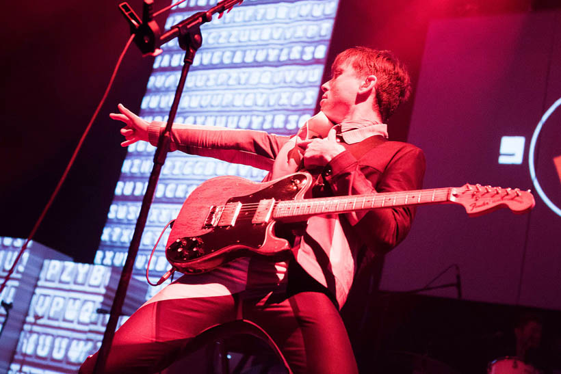 Franz Ferdinand live at Forest National in Brussels, Belgium on 7 March 2014