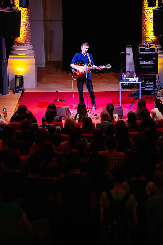 George Ezra live at Les Nuits Botanique in Brussels, Belgium on 17 May 2014