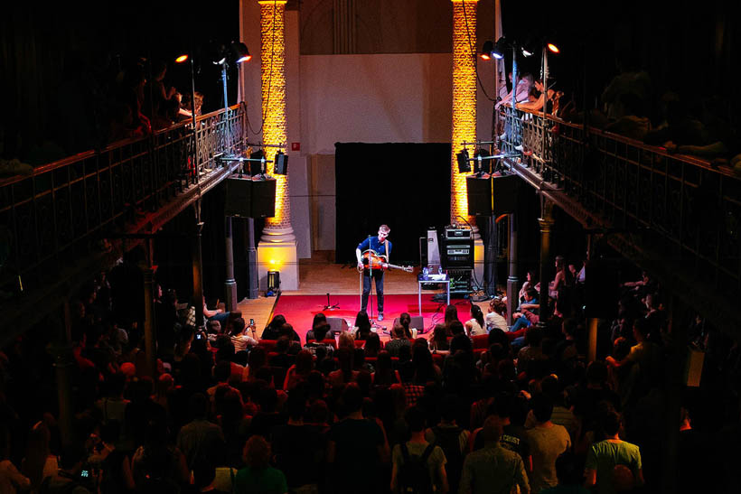 George Ezra live op Les Nuits Botanique in Brussel, België op 17 mei 2014