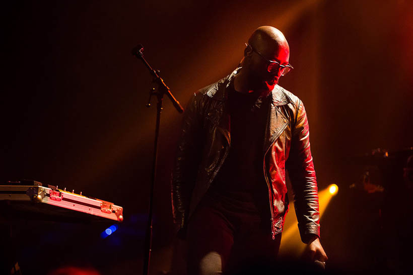 Ghostpoet live op Les Nuits Botanique in Brussel, België op 9 mei 2015