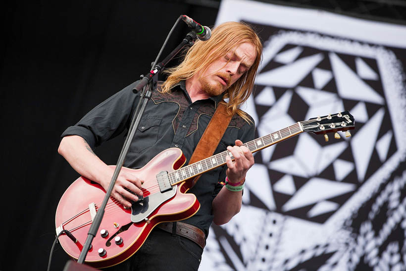 Graveyard live at Rock Werchter Festival in Belgium on 6 July 2013