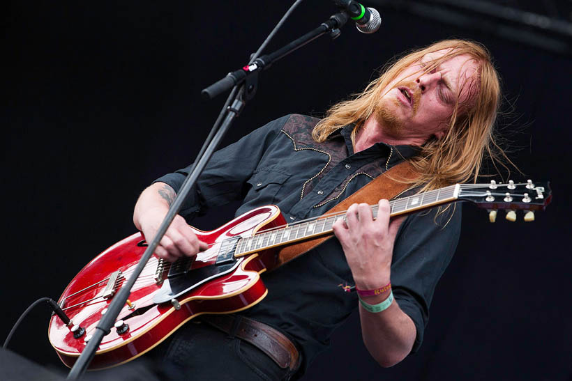 Graveyard live at Rock Werchter Festival in Belgium on 6 July 2013