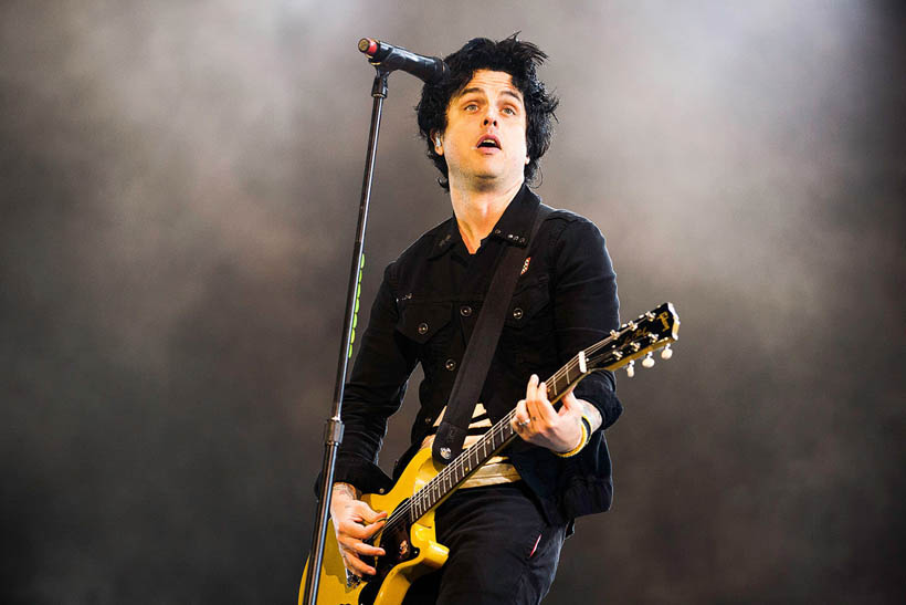 Green Day live at Rock Werchter Festival in Belgium on 4 July 2013