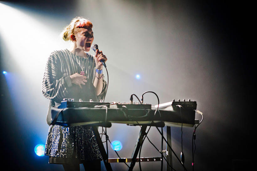 Grimes live op Les Nuits Botanique in Brussel, België op 17 mei 2012