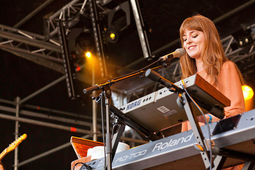 Hannah Peel live at M-IDZomer at Museum M in Leuven, Belgium on 28 July 2011