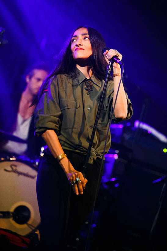 Hindi Zahra live at Les Nuits Botanique in Brussels, Belgium on 14 May 2015