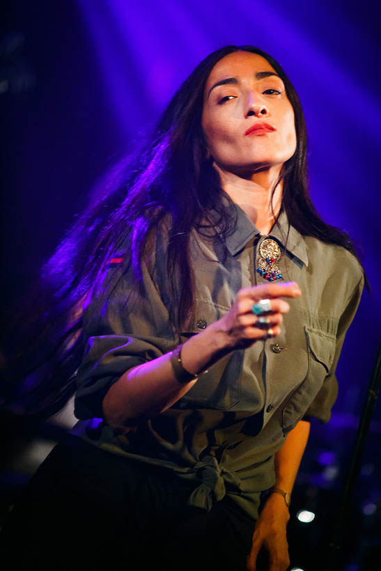 Hindi Zahra live op Les Nuits Botanique in Brussel, België op 14 mei 2015