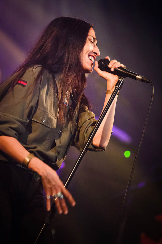 Hindi Zahra live op Les Nuits Botanique in Brussel, België op 14 mei 2015