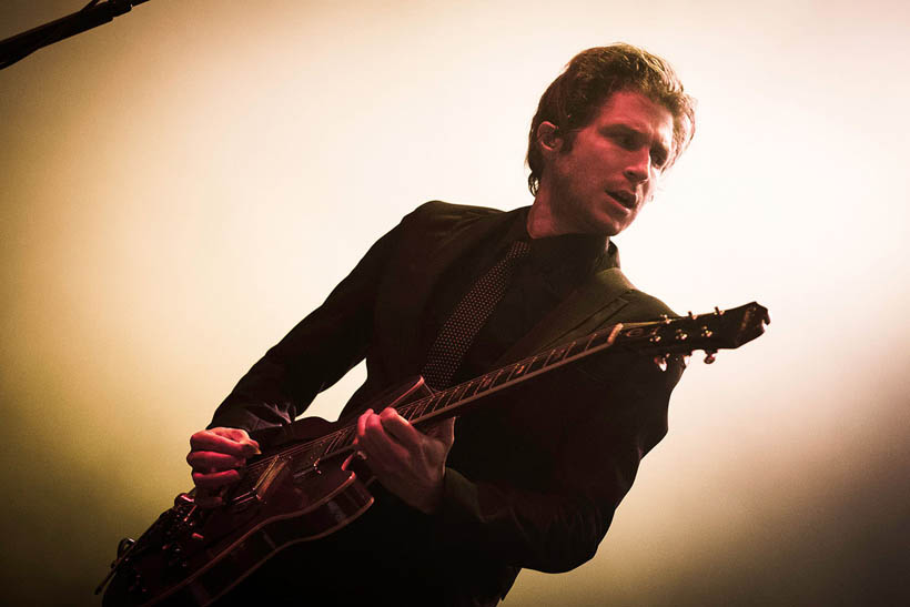 Interpol live at Rock Werchter Festival in Belgium on 6 July 2014