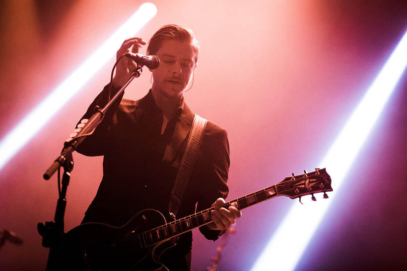 Interpol live op Rock Werchter Festival in België op 6 juli 2014