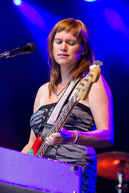 Isbells live op M-IDZomer in Museum M in Leuven, België op 5 augustus 2012