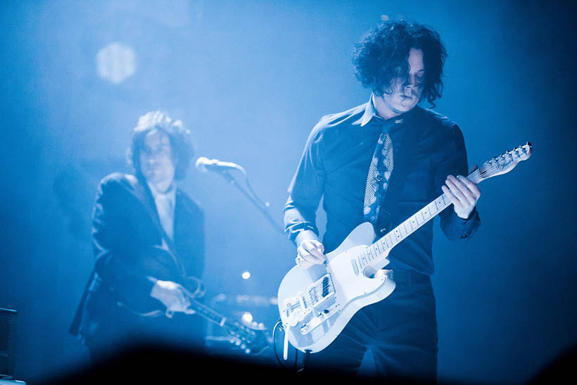 Jack White live in de Lotto Arena in Antwerp, België op 6 september 2012