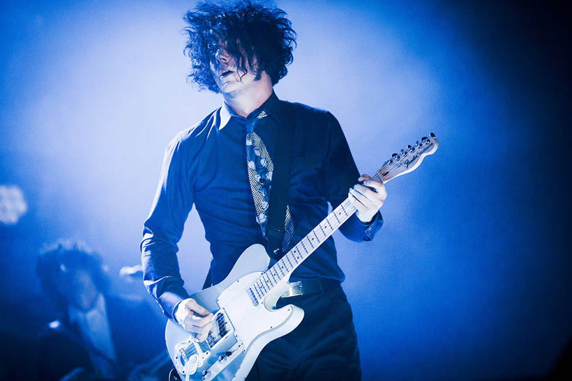 Jack White live in de Lotto Arena in Antwerp, België op 6 september 2012