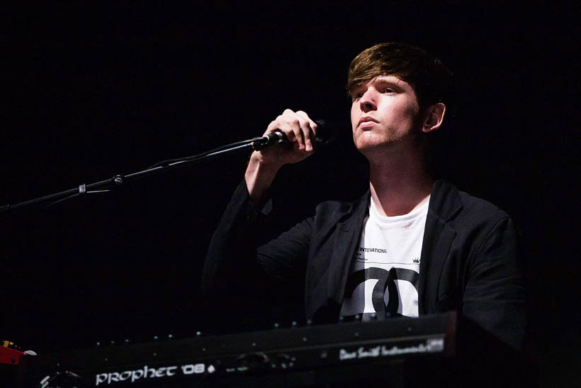 James Blake live at Rock Werchter Festival in Belgium on 6 July 2013