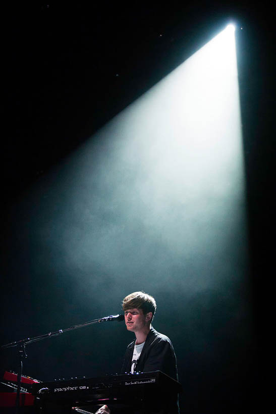 James Blake live op Rock Werchter Festival in België op 6 juli 2013