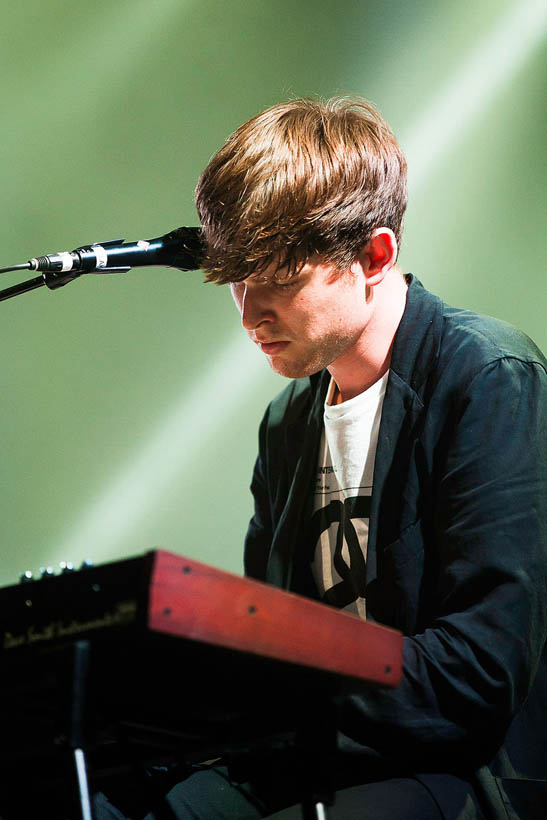 James Blake live op Rock Werchter Festival in België op 6 juli 2013