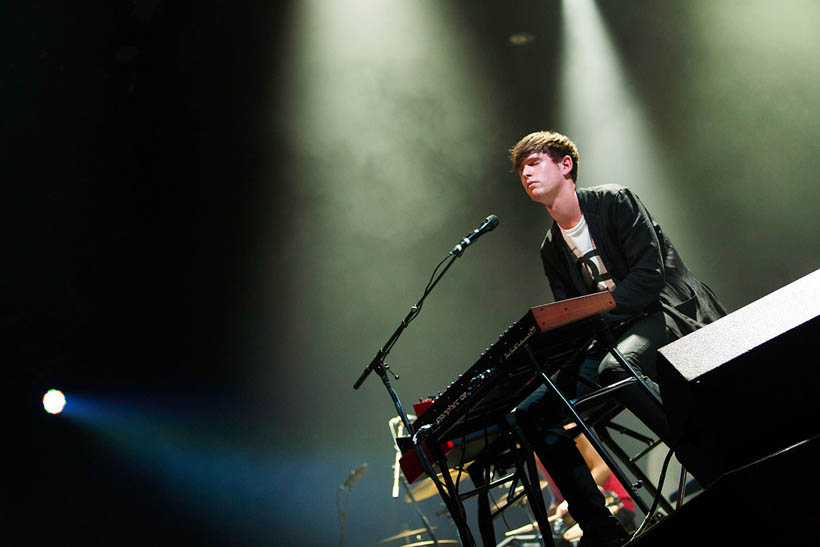 James Blake live op Rock Werchter Festival in België op 6 juli 2013