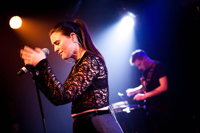 Jessie Ware live in de ABClub in the Ancienne Belgique in Brussel, België op 24 november 2012