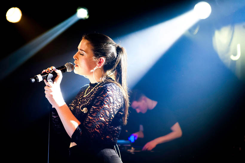 Jessie Ware live in de ABClub in the Ancienne Belgique in Brussel, België op 24 november 2012