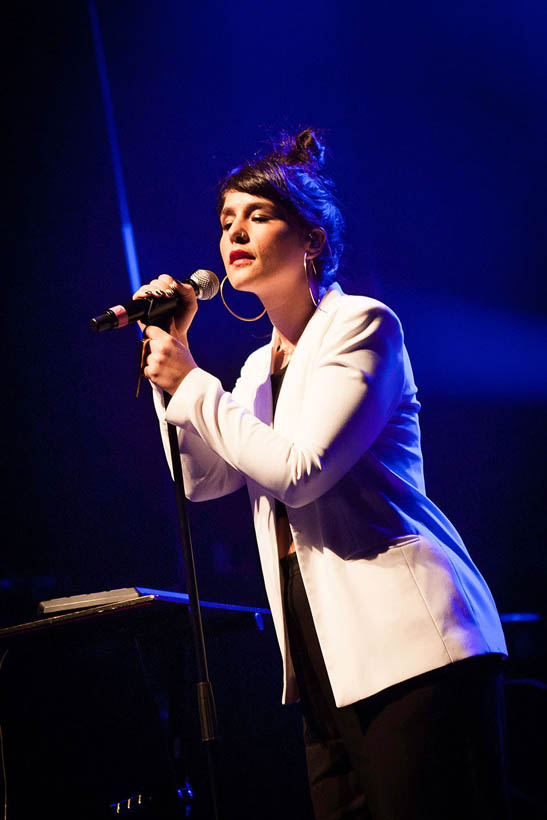 Jessie Ware live in de Ancienne Belgique in Brussel, België op 30 maart 2013