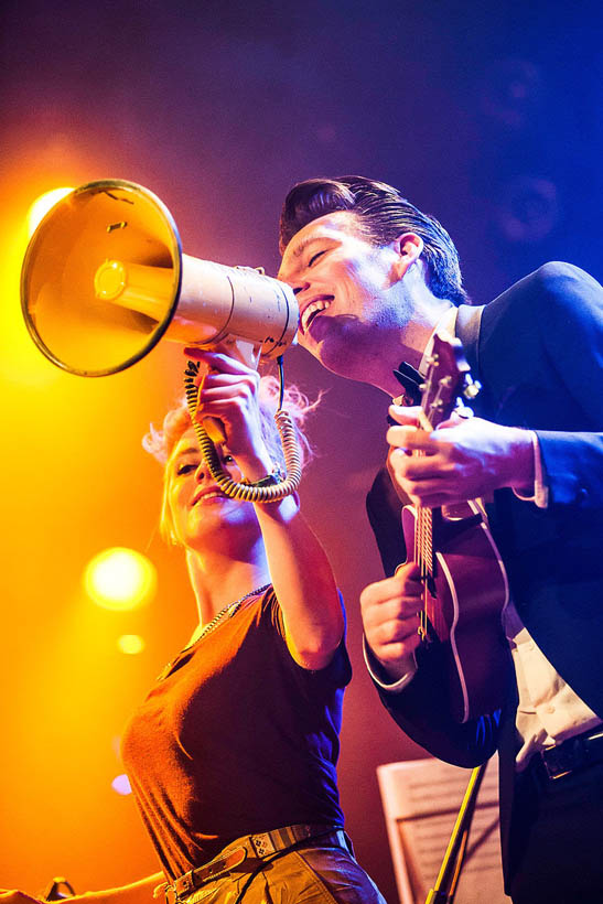 Jherek Bischoff live in de Orangerie in de Botanique in Brussel, België op 2 november 2013