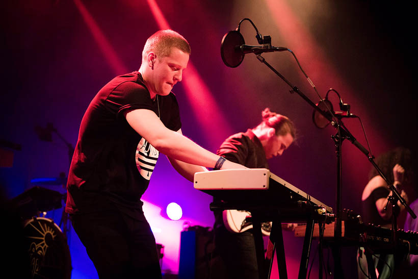 Jungle live at Les Nuits Botanique in Brussels, Belgium on 25 May 2014