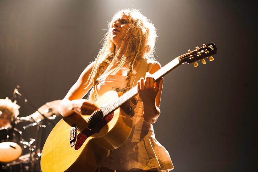 Katzenjammer live in de Ancienne Belgique in Brussel, België op 29 november 2011