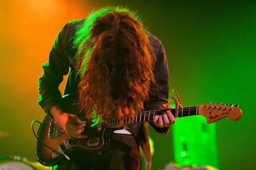 Kurt Vile live op Dour Festival in België op 14 juli 2012