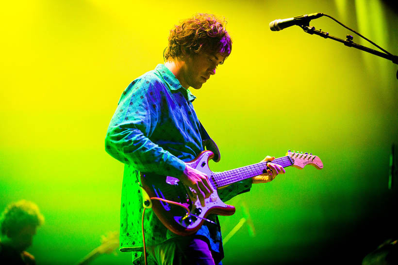 MGMT live op Rock Werchter Festival in België op 6 juli 2014