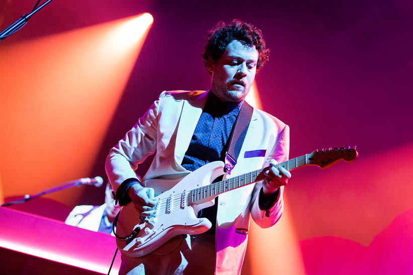 Metronomy live op Rock Werchter Festival in België op 6 juli 2014