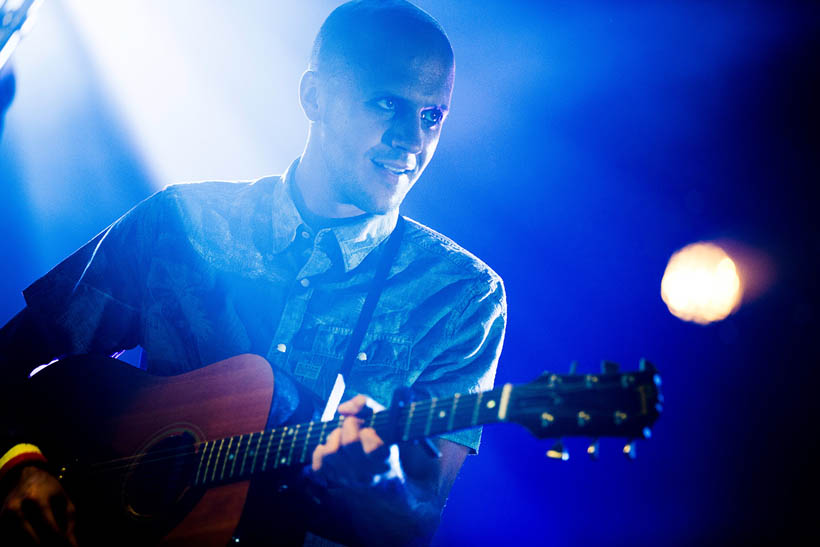 Milow live at Rock Werchter Festival in Belgium on 3 July 2014