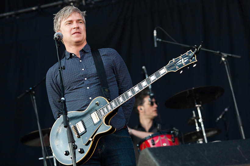 Nada Surf live op Dour Festival in België op 14 juli 2012