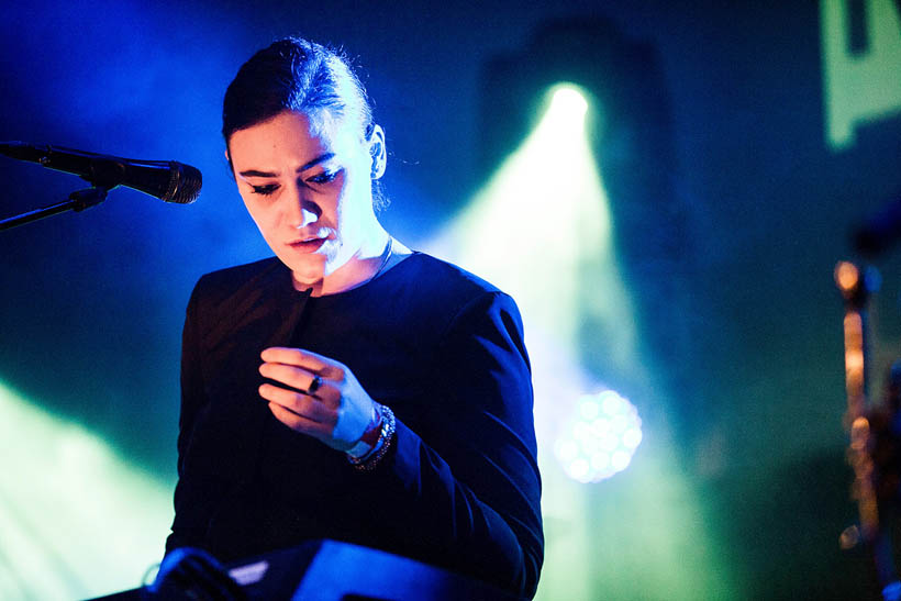 Nadine Shah live op Eurosonic Noorderslag in Groningen, Nederland op 18 januari 2014