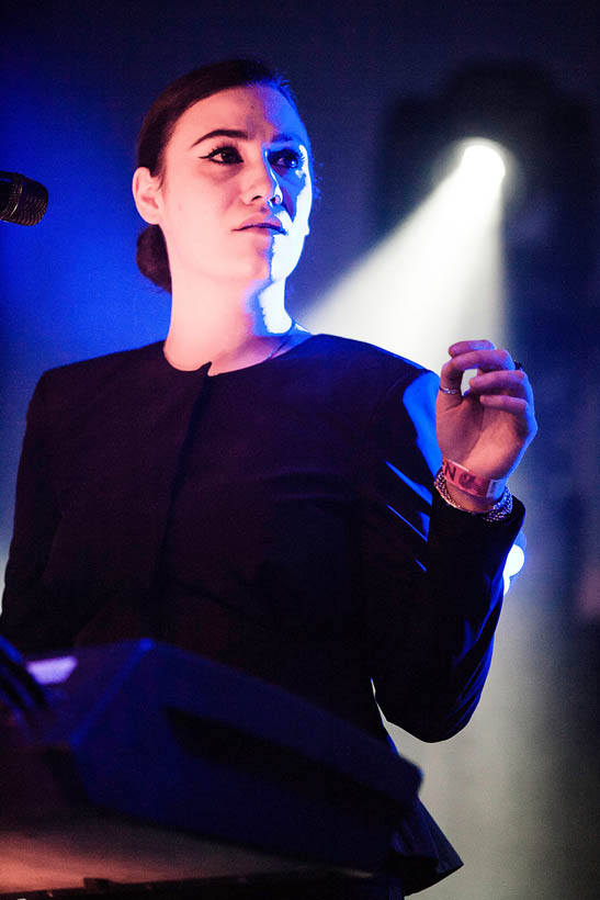 Nadine Shah live at Eurosonic Noorderslag in Groningen, The Netherlands on 18 January 2014