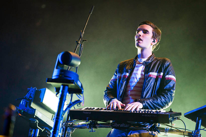 Netsky live op Rock Werchter Festival in België op 5 juli 2013