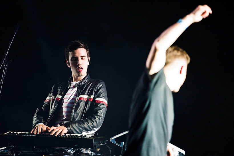 Netsky live at Rock Werchter Festival in Belgium on 5 July 2013