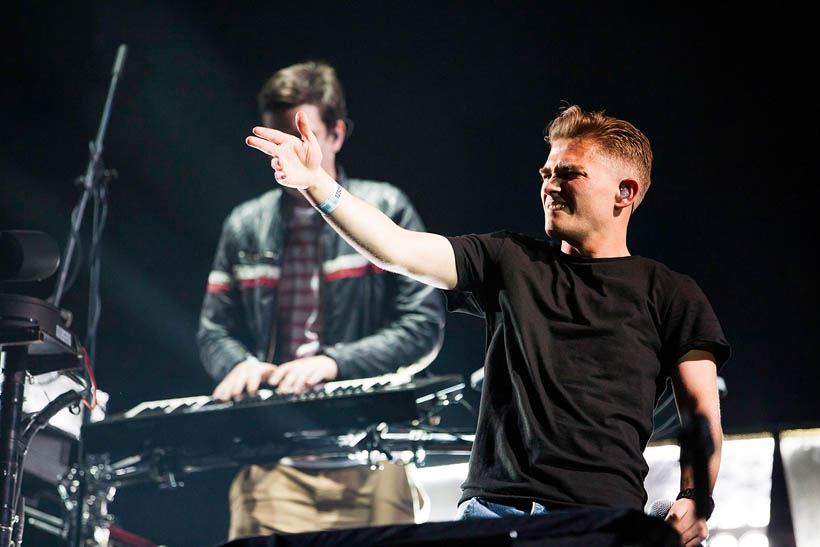 Netsky live at Rock Werchter Festival in Belgium on 5 July 2013