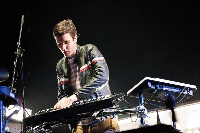 Netsky live op Rock Werchter Festival in België op 5 juli 2013