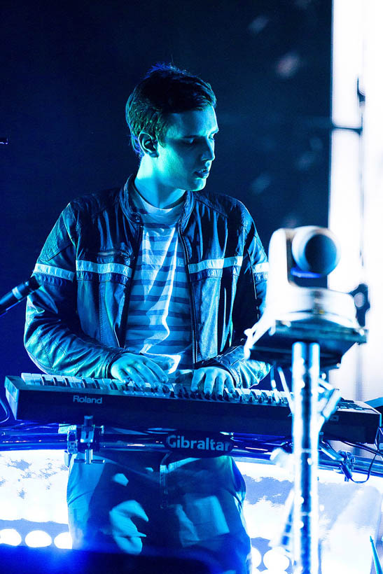 Netsky live op Rock Werchter Festival in België op 5 juli 2013