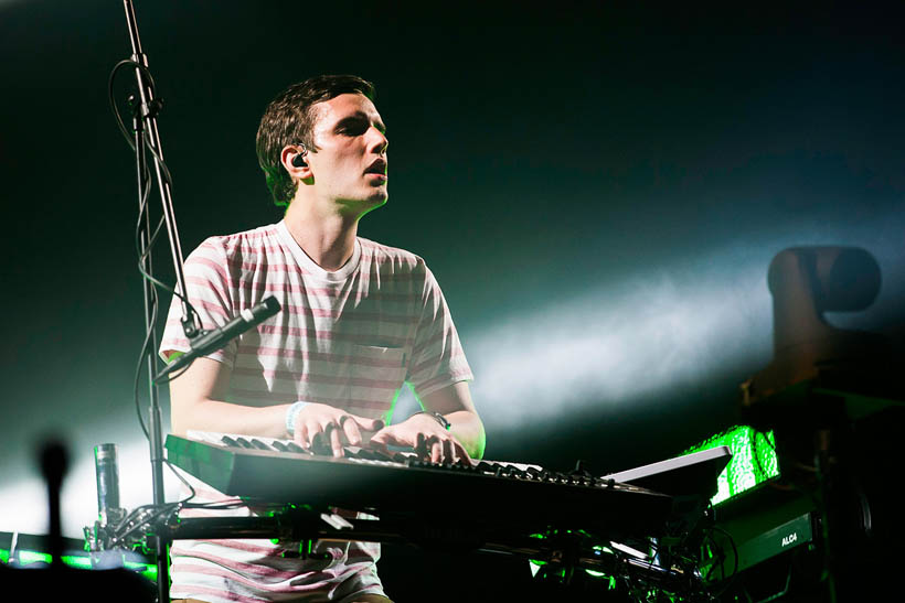 Netsky live op Rock Werchter Festival in België op 5 juli 2013