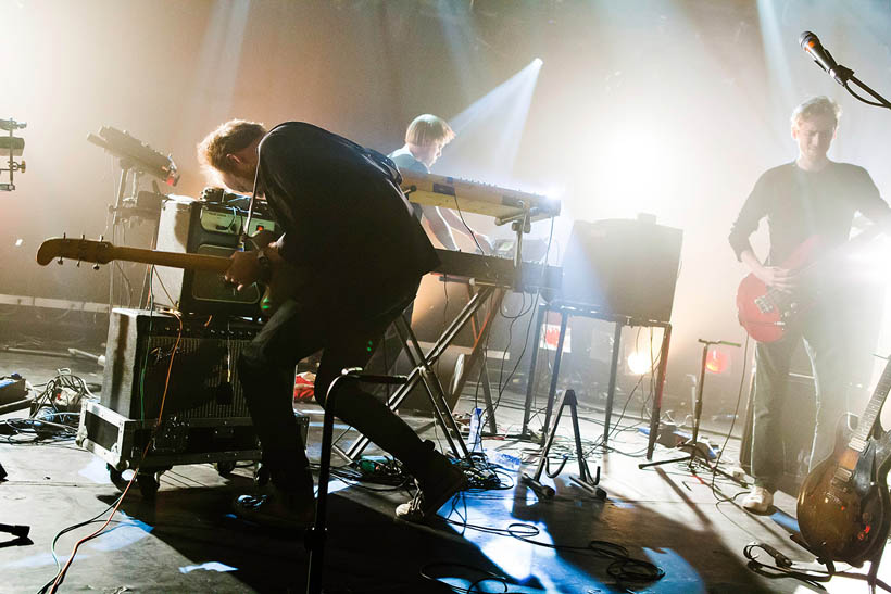 New Build live at the Rotonde at the Botanique in Brussels, Belgium on 23 March 2012