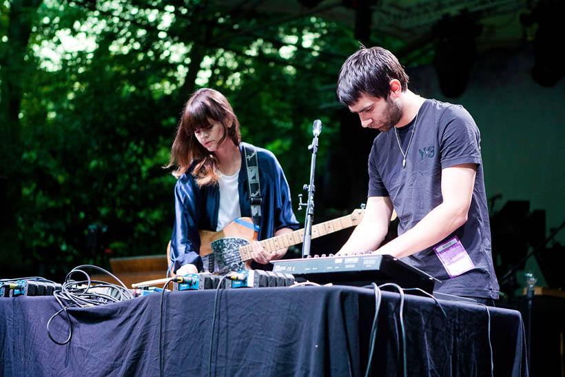 Nik Void live op het Openluchttheater Rivierenhof in Deurne, België op 27 augustus 2012