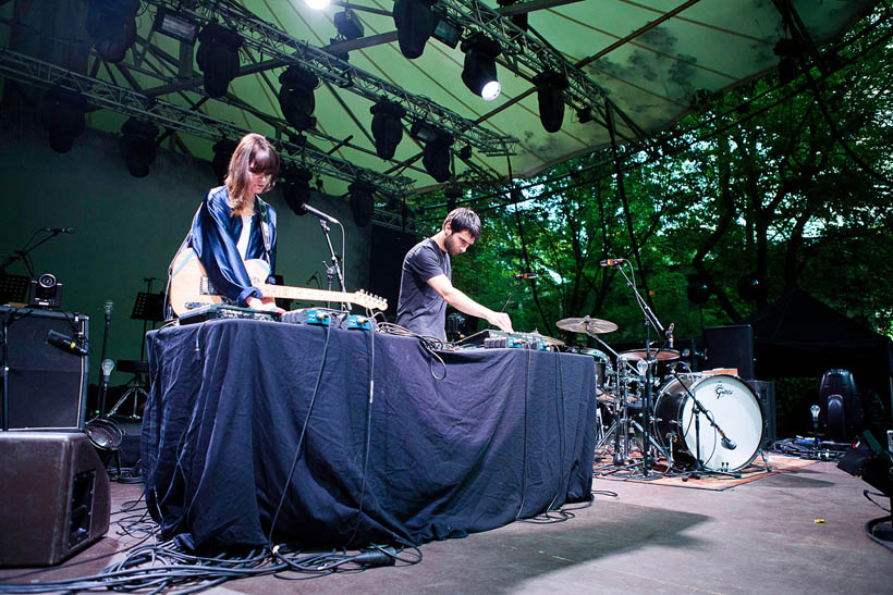 Nik Void live op het Openluchttheater Rivierenhof in Deurne, België op 27 augustus 2012