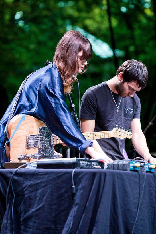 Nik Void live op het Openluchttheater Rivierenhof in Deurne, België op 27 augustus 2012